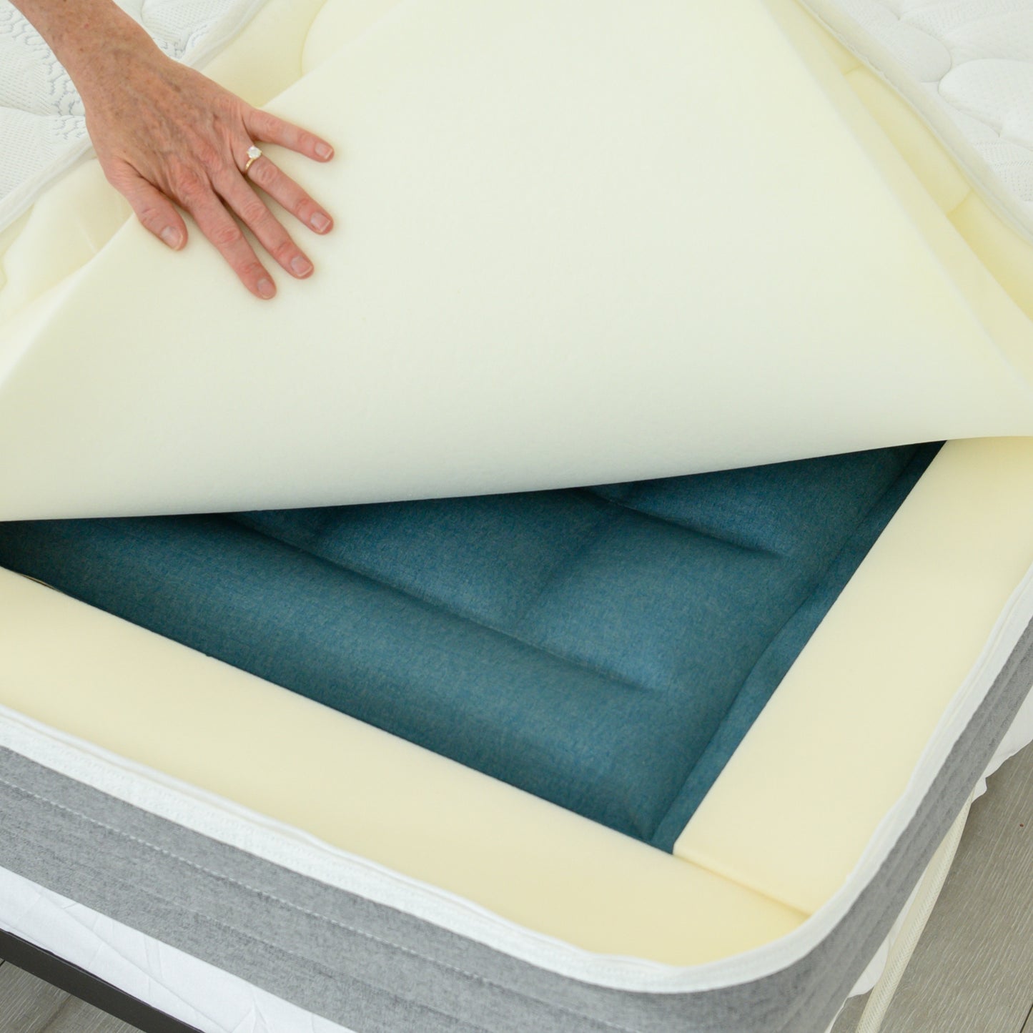REM Air System Memory Foam Mattress Topper