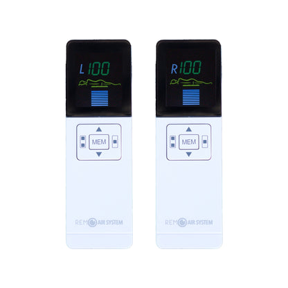 Dual wireless remotes for 4 valve REM Air System replacement air bed pump