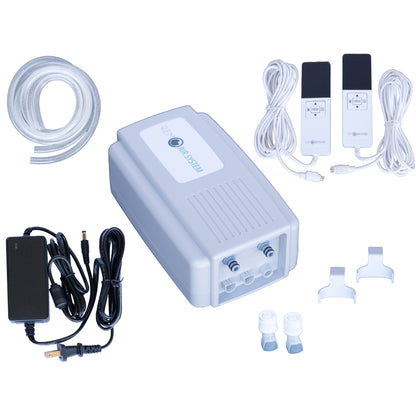 Complete REM Air System wired replacement pump kit with controller and power adapter