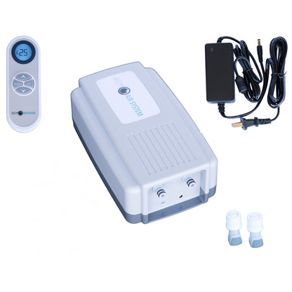 Complete REM Air System wireless replacement pump kit with remotes and power adapter